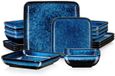 Castella Serviesset - 16 delig - 4 persoons - Blauw - Keramiek