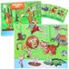 Safari puzzle magnétique avec animaux