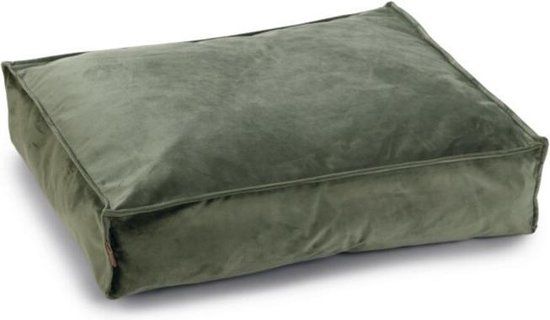 Designed by Lotte Nalino Hondenkussen - Groen - 70x55cm