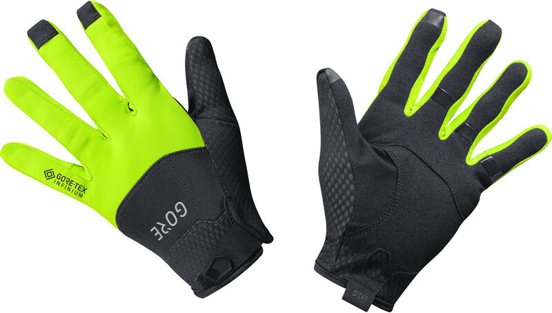 Gore Wear C5 Gore-Tex Infinium Gloves, black/neon yellow