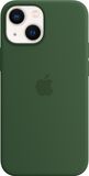 Apple iPhone 13 mini hoesje - Silicone - Groen - Clover