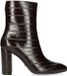 MEXX Industries Vida Indy Enkellaars met Hak - Chocolade Bruin