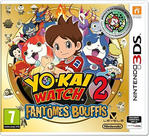 Nintendo Yo-Kai Watch 2 : Fantômes Bouffis + Médaille Incluse - édition spéciale limitée - Nintendo 3DS- & 2DS-games & -accessoires
