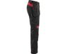 Blåkläder Pantalon de travail avec poches pour clous 1555-1860 - Noir/Rouge - C50