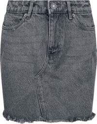 Urban Classics Jupe Mini en Jean Lourde Gris 32