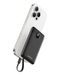 WeeFancy Mini Power Bank 10000mAh 22.5W PD QC avec Câble Intégré