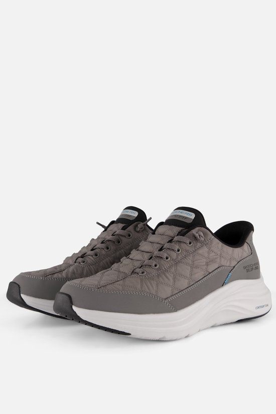 Skechers CONTOUR FOAM - COZY FIT Heren Instappers - Charcoal / Zwart