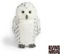 Living Nature Knuffel Sneeuwuil - Wit/Grijs