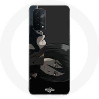 Oppo Etui voor Oppo A74 5G Manga Mikasa Ackerman Aanval der Titanen Poster Maniacase
