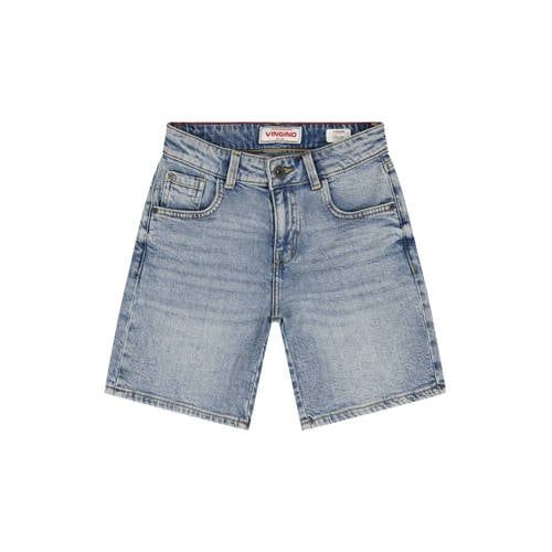 Vingino regular denim short medium blue denim