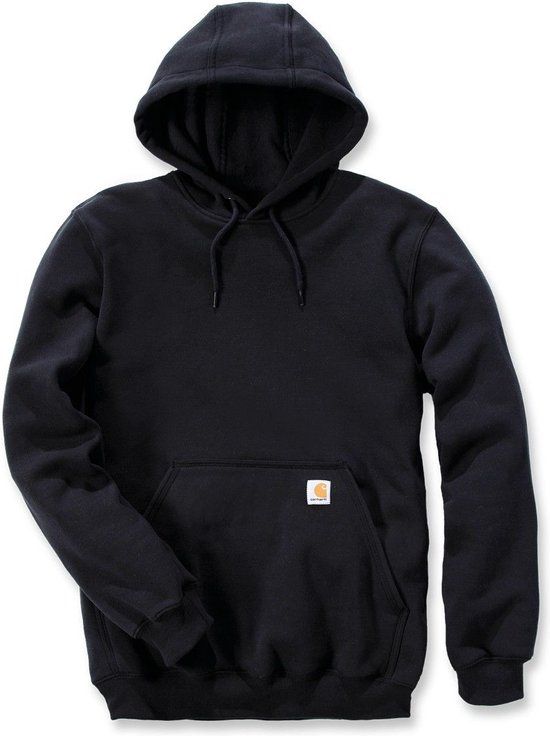 Carhartt K121 Midweight Hooded Sweatshirt - Original Fit - Black - XXL (Runs Large)