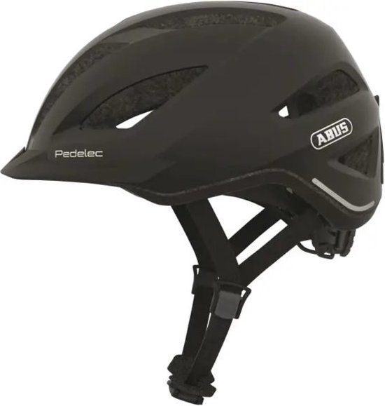 ABUS Pedelec 1.2 Fietshelm - Shiny black - Maat M (52-57 cm) NTA gekeurd - Speed Pedelec helm