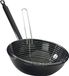Menax Frituurpan met Pan - Verglaasd Staal - Inhoud 2.5 Liter - Diameter 24 cm