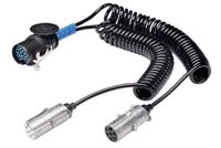 HELLA 8JA 005 952-041 Adapterkabel, aanhangerstekkerdoos - 24V - Stekker: 15<-->7/7 - Lengte: 4m