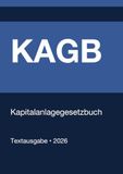 KAGB - Kapitalanlagegesetzbuch (Deutschland) 2026
