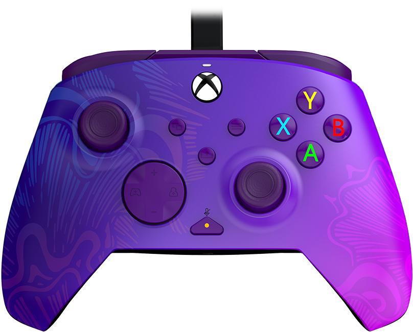 PDP Rematch Wired Controller - Black/Purple - PC