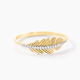 Paola Bague Or Jaune Diamant