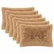 vidaXL Kussensloop 6 pcs HEERLEN Taupe 40 x 60 cm PV Fleece