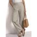 Street One Dames Broek Creme Polyester Maat 34