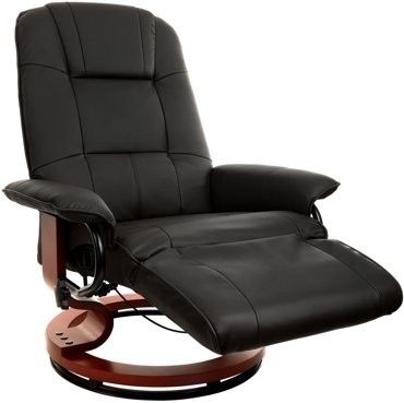 Viking Choice Relaxfauteuil - Zwart - Massage, Verwarming & Verstelbare Voetensteun
