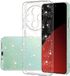 Techsuit Sparkle Skin Glitter Silicone Back Cover Transparant voor Xiaomi Redmi 14C / Xiaomi Poco C75