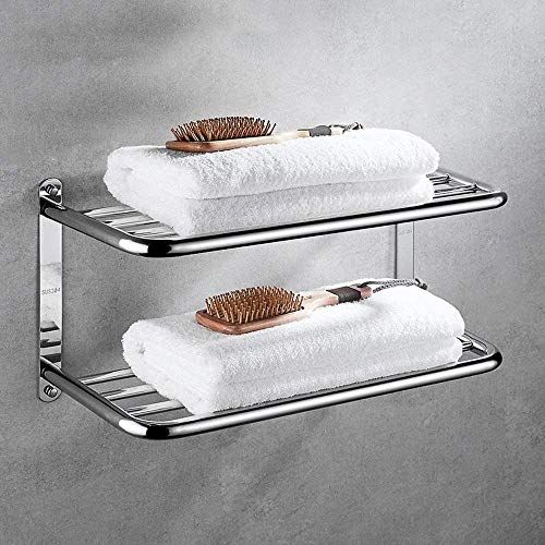 Flybath Handtuchring SUS 304 Edelstahl Gebürstetes Silber