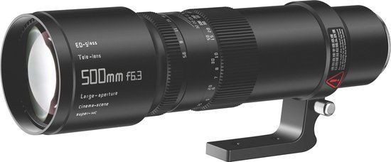 TTArtisan 500mm f/6.3 Lens for Sony E - Full Frame - Black