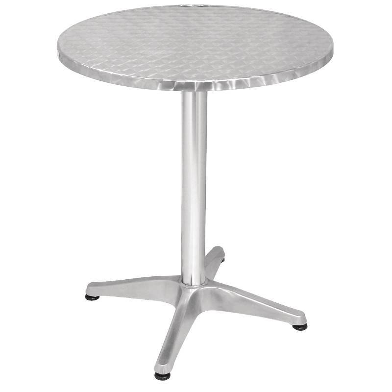 Bolero RVS tafel rond 60cm