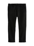 Next Jongens Formele skinny schoolbroeken met stretchy elastische tailleband - Zwart