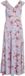 VILA VIRILLA V-NECK FRILL ANKLE DRESS/DC/SU Pastel Lilac Dames Maxi jurk Maat 34