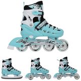 Nils Extreme NH10905 - 4-in-1 Skates - Muntkleur - IJshockey Ploeg - Verstelbare Maat
