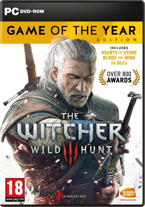 Namco Bandai The Witcher 3: Wild Hunt Game of the Year Edition - PC