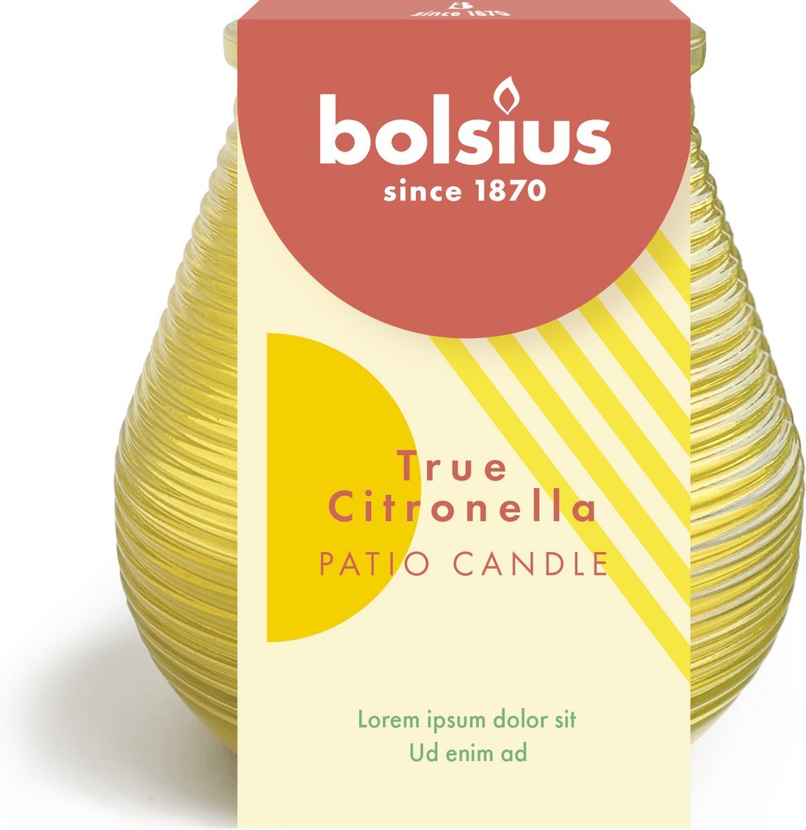 Bolsius True Citronella Patio Kaars