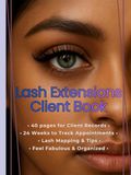 Lash Extensions Clients Book: Feel Fabulous & Organized
