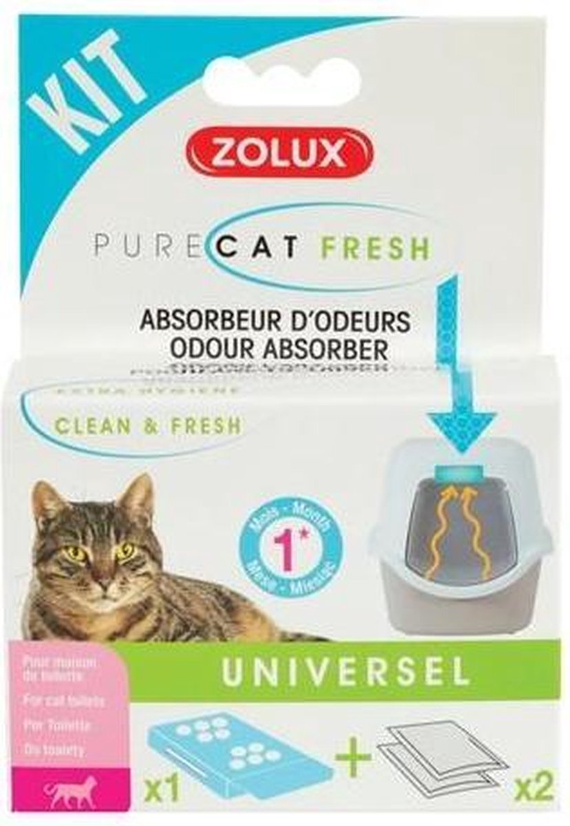 Zolux Purecat Fresh Kattenbak Filters 2 ST