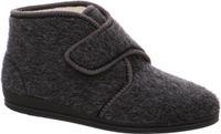 Fischer Pantoffel Klitband Gevoerd 2613 - Antraciet 82 - 40