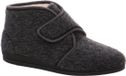 Fischer Pantoffel Klitband Gevoerd 2613 - Antraciet 82 - 40