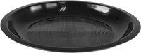 Goldplast Reusable Plate - Round - 1 Compartment - pP - Ø22cm - Black - 25 Pieces