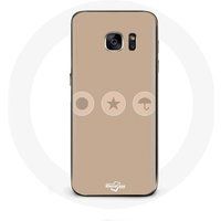Maniacase Hoesje voor Samsung Galaxy S7 Edge Inktvis Spel Bonbon Dalgona