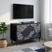 Maison Exclusive Meuble TV exclusif - Modèle DOKKUM, dimensions 69 x 33 x 50,5 cm, finition noire imitation chêne