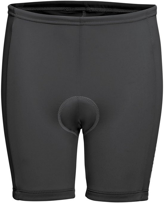 Gonso Napoli Wielrenshort Junior Fietsbroek - Maat 140 - Unisex - zwart