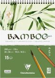 Clairefontaine 975926C Spiraalblok Bamboo Aquarelpapier