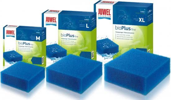 Juwel Bioplus Filterspons Fijn L 12.5x12.5x5 cm per 3 stuks