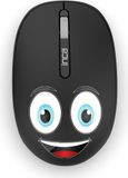 Inca Weeny Souris sans fil ergonomique, 1200 DPI, 2,4 GHz, Noir