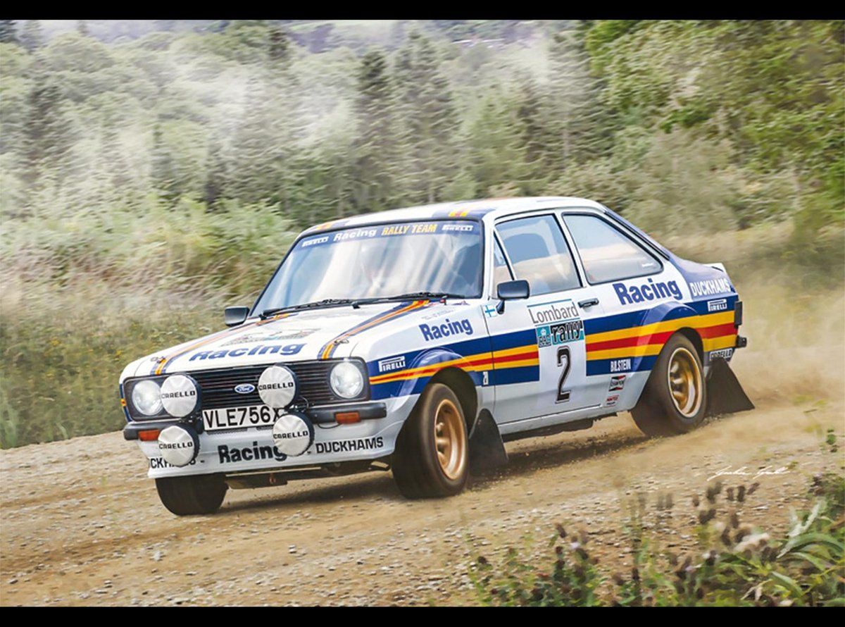 Italeri 3650S - 1:24 Ford Escort RS 1800 MK.II Lombard - Modelbouw - Bouwpakket