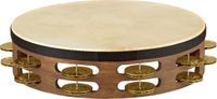 Meinl TAH2V-WB Vintage Goat Skin Wood Tambourines 2 Rows