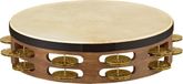 Meinl TAH2V-WB Vintage Goat Skin Wood Tambourines 2 Rows