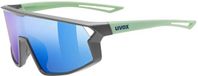 Uvex Skyryse Zonnebril Transparant Mirror Blue/CAT3 Kinderen