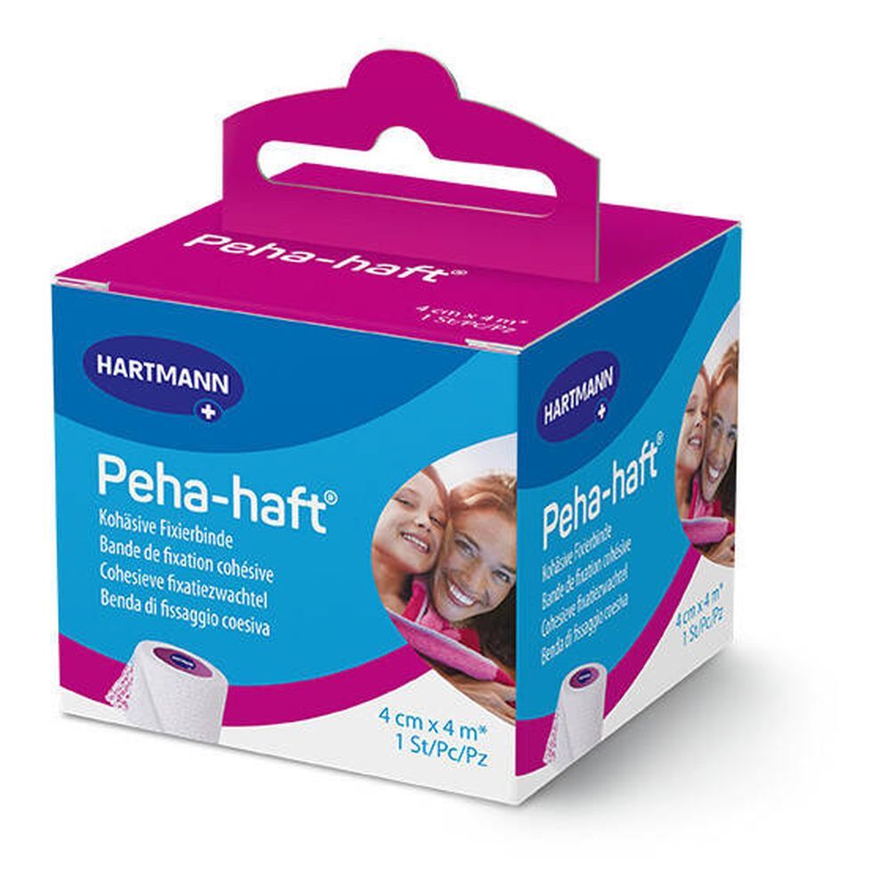 Hartmann Hartmann Peha-Haft® Cohesieve Fixatiezwachtel 4 cm x 4 m 300030 1 verband