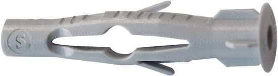 pgb-Europe SMART | Nylon uni.plug SMART met boord Ø 6x40 | 200 st